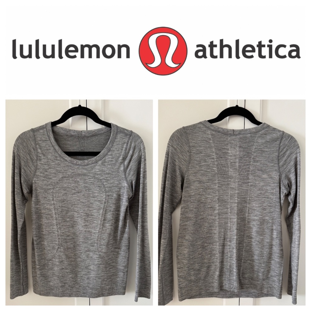 Swiftly Tech Long-Sleeve Shirt  - Grey